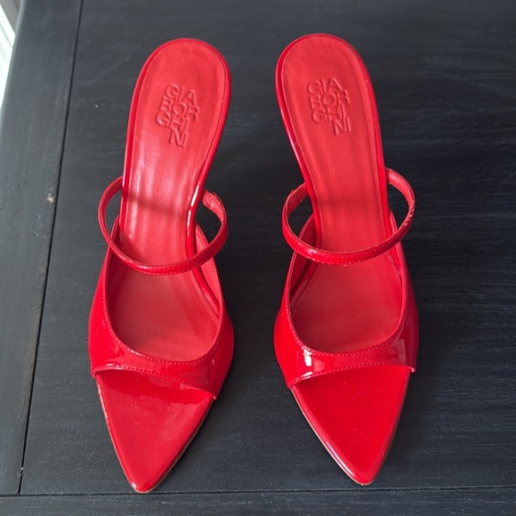 Gia Borgini patent leather sandals size 7 - Picture 3 of 8